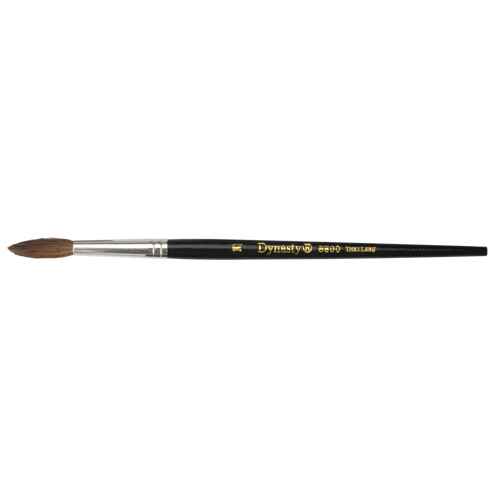 [KP605] Pinceau pointu à soies noires pour artiste (KP605)