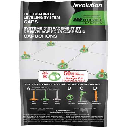 [KQ250] Capuchons universels Miracle Sealants(MD) Levolution (KQ250)