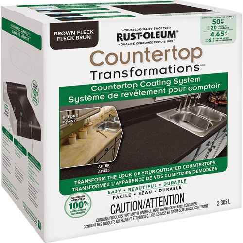 Système de revêtement moucheté pour comptoir Countertop Transformations(MD) (KQ448)