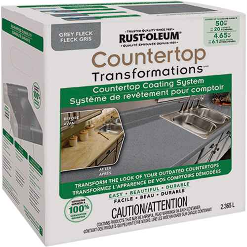[KQ449] Système de revêtement moucheté pour comptoir Countertop Transformations(MD) (KQ449)