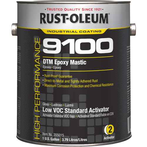 9100 System DTM Epoxy Mastic Standard 250 VOC Activator (KQ880)