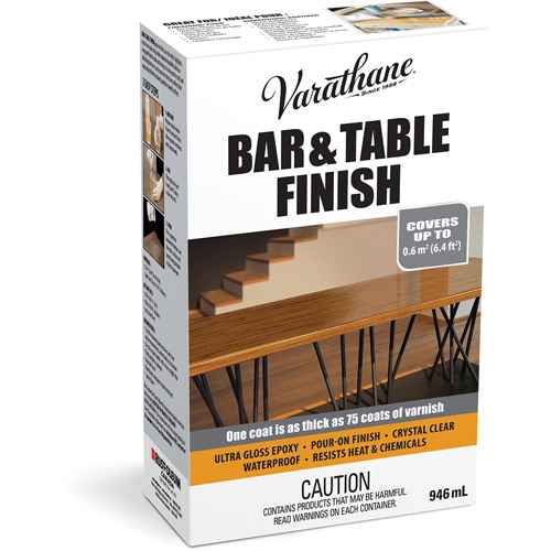 [KQ993] Fini pour bars et tables Varathane(MD) (KQ993)