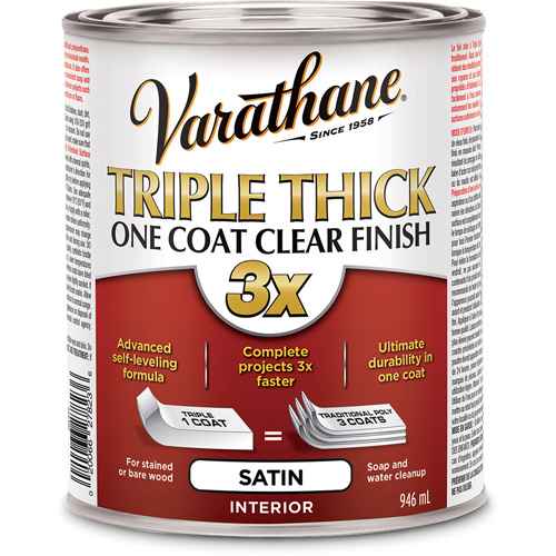 [KR041] Fini en une couche de triple épaisseur Varathane(MD) (KR041)