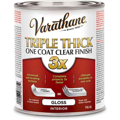 [KR043] Fini en une couche de triple épaisseur Varathane(MD) (KR043)