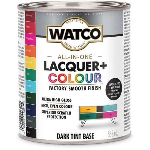 [KR068] Composant de base foncé pour finition laquée + couleur tout-en-un Watco(MD) (KR068)