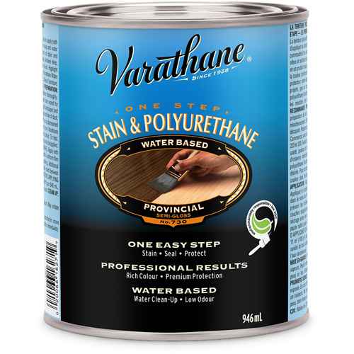 [KR143] Teinture et revêtement à base de polyuréthane en une seule étape Varathane(MD) (KR143)