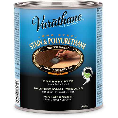 [KR145] Teinture et revêtement à base de polyuréthane en une seule étape Varathane(MD) (KR145)