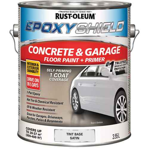 Peinture de plancher en béton EpoxyShield(MD) (KR293)
