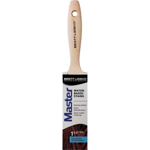 Pinceau à angle Master pour l'application de teintures à base d'eau sur boiseries (KR544)