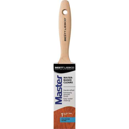 [KR548] Master Water-Based Clear Coatings Trim & Angle Paint Brush (KR548)