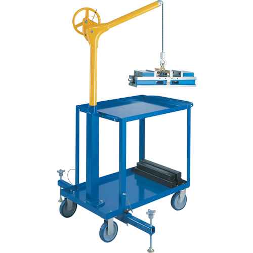 [LS954] Tall Industrial Lifting Device with Mobile Cart (LS954)