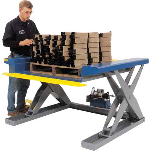 [LT587] Hydraulic Floor-Height Scissor Lift Tables (LT587)