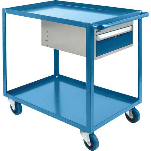 [MH255] Heavy Duty Shelf Cart with Drawer (MH255)