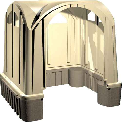 [MK672] Abris en poly pour l'extérieur (MK672)