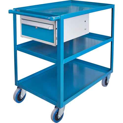 [ML082] Heavy Duty Shelf Cart with Drawer (ML082)