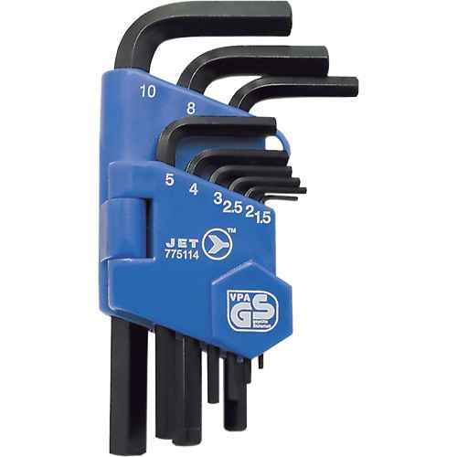 [MLA521] JHK-9M Jeu de clés hexagonales à bras court (MLA521)