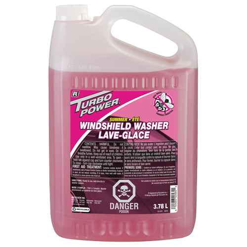 [MLP382] Liquide lave-glace d'été Turbo Power(MD) avec nettoyant pour taches d'insectes (MLP382)