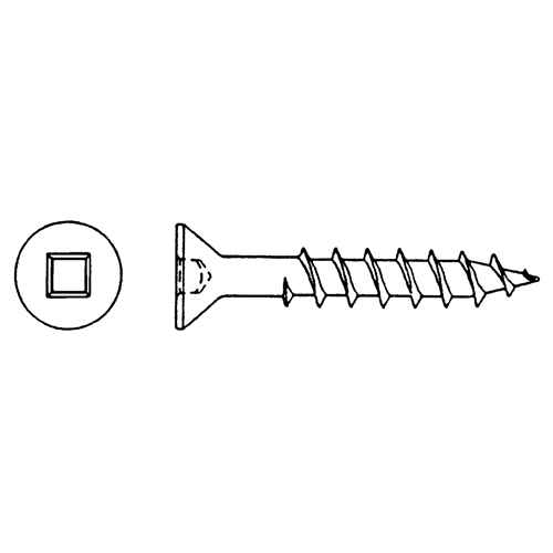 Vis à tête plate pour bois (MMR294)