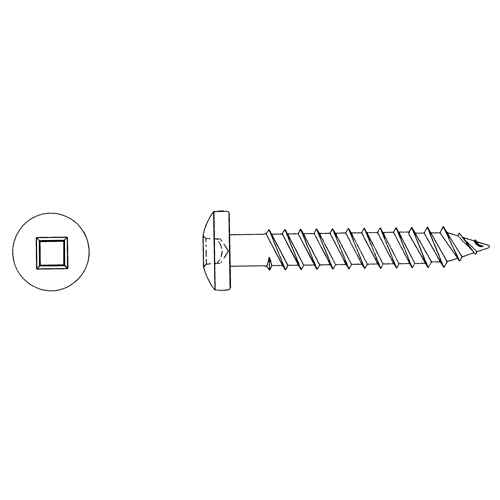 Round Head Wood Screws (MMS372)