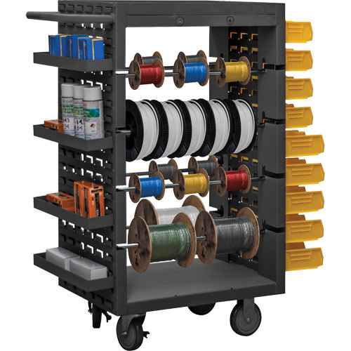 [MN163] 8 Rod Mobile Wire Spool Rack (MN163)
