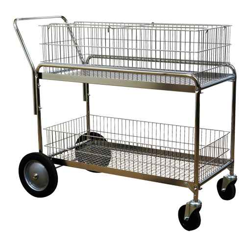 [MO210] Wire Mesh Office Mail Cart (MO210)
