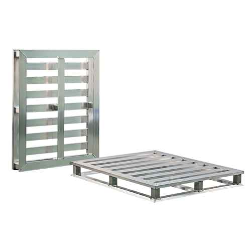 [MO456] Palette à cadre tubulaire en aluminium 4 côtés (MO456)
