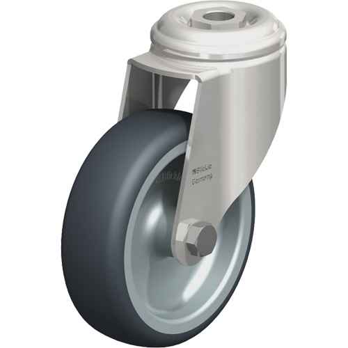 [MO681] Stainless Steel Thermoplastic Elastomer Caster (MO681)