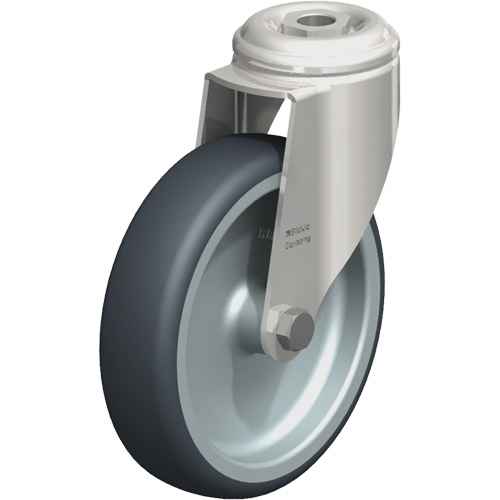 Stainless Steel Thermoplastic Elastomer Caster (MO683)