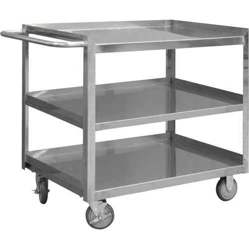 Chariot avec tablettes de calibre industriel (MO971)
