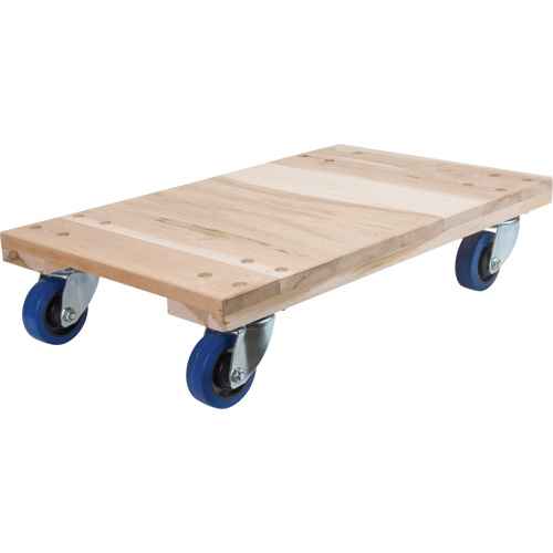 [MP093] Socles roulants en bois franc pour usage intensif (MP093)