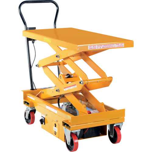 DC Powered Hydraulic Scissor Lift Elevating Cart (MP111)