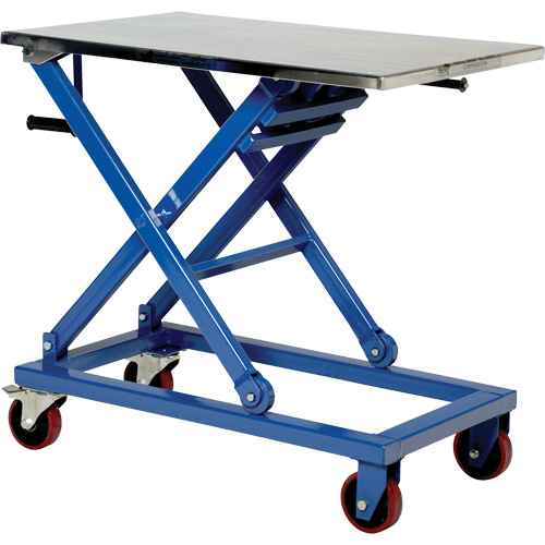 [MP199] Table élévatrice manuelle à ciseaux (MP199)