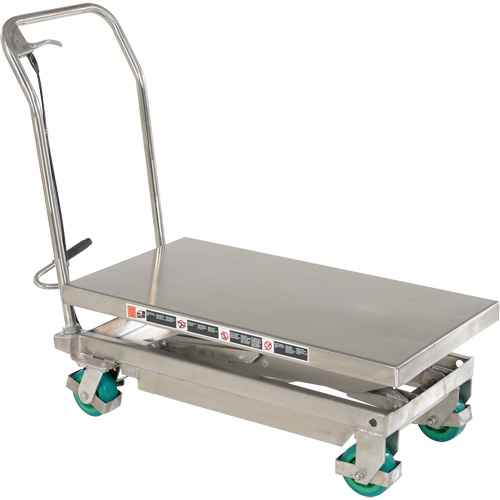 [MP227] Table élévatrice hydraulique manuelle à ciseaux (MP227)
