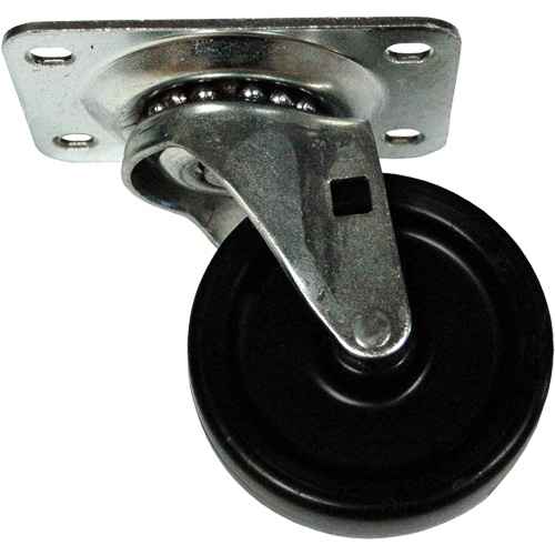 [MP411] Roulette à plaque pivotante pour bacs mobiles pour ingrédients (MP411)