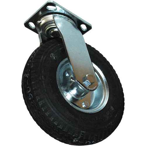 [MP434] Roulette pneumatique pivotante pour chariot à plateforme (MP434)