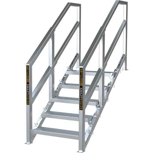 [MP906] 3-5 Step Telescopic Aluminum Smart Stairs (MP906)