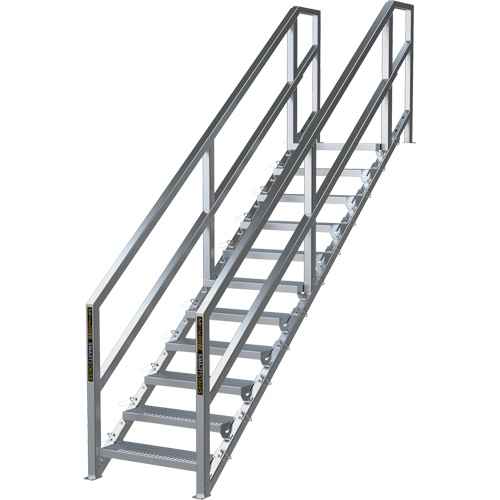 [MP921] SmartStairs™ 11-16 Steps Modular Construction Stair System (MP921)
