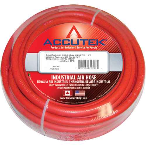 [NAA366] Red EPDM Industrial Air Hose Assembly (NAA366)