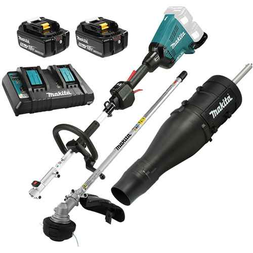 Ensemble de bloc d'alimentation sans balai à mandrin fendu LXT 5.0 Ah a/taille-haie EM405MP (NAA387)