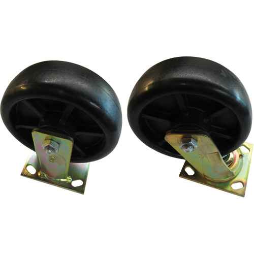 [NB990] Steel Self-Dumping Hoppers - Caster Sets For Hoppers (NB990)