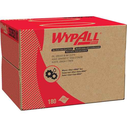 [NI328] Chiffons WypAll(MD) pour l'huile, la graisse et l'encre (NI328)