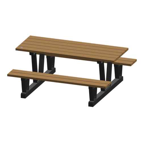 [NJ038] Tables de pique-nique d'extérieur en plastique recyclé (NJ038)