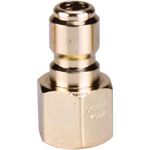 [NJ051] 3/8" Female Plated Steel Quick Disconnect Plug (NJ051)
