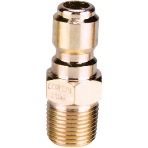 [NJ052] 3/8" Male Plated Steel Quick Disconnect Plug (NJ052)