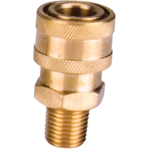 [NJ054] 1/4" Male Brass Quick Disconnect Sockets (NJ054)