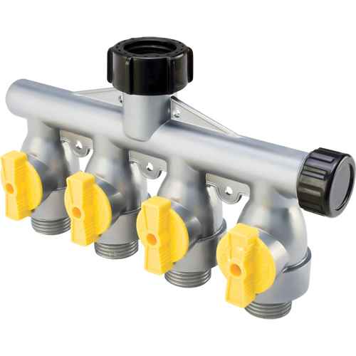[NJ181] HiFlo™ Metal 4-Way Hose Valves (NJ181)
