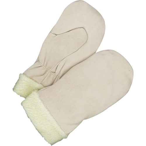 [NJC521] Classic Lined Grain Cowhide Mitt (NJC521)