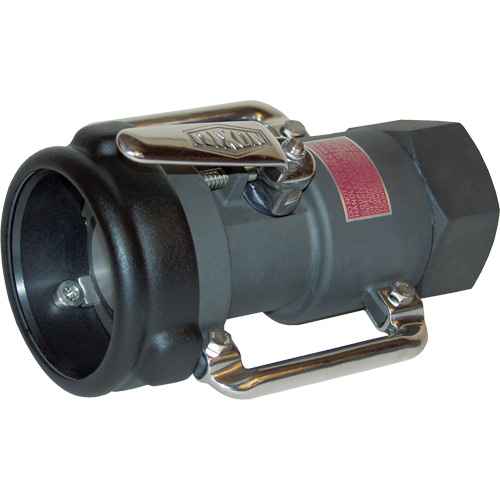 Bayonet Style Dry Disconnect Straight Swivel Coupler (NJE657)