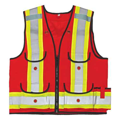 [NJF054] Veste de sécurité pour apenteur All-Trades 1000D(MD) (NJF054)