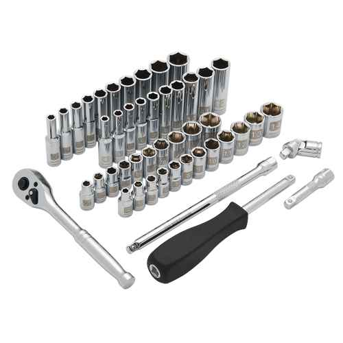 6-Point SAE/Metric Socket Set (NJH237)